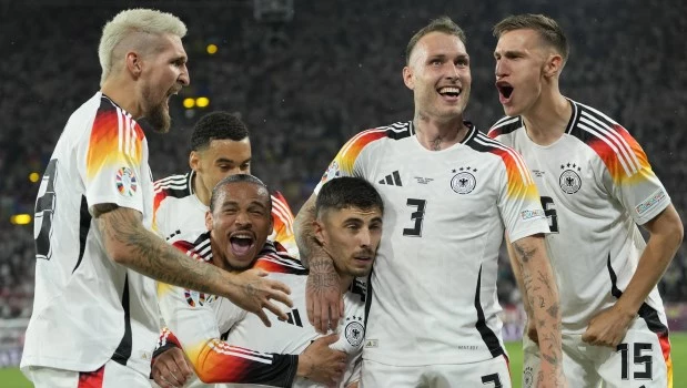 Alemania le ganó a Dinamarca y está entre los ocho mejores de Europa