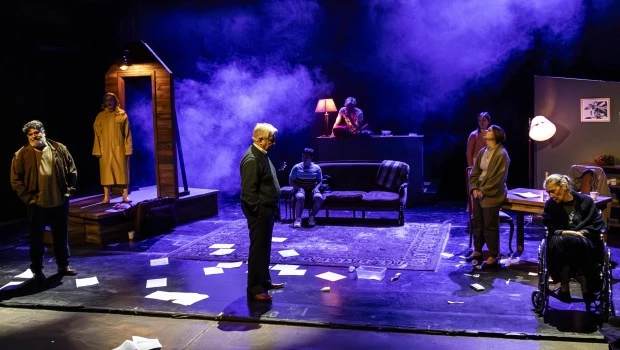 Con dirección de Bruno Pedicone, 'Entre sombras' sale a escena los miércoles a las 20.30 en El Galpón de Guevara. (Foto: Fiorella Romay)