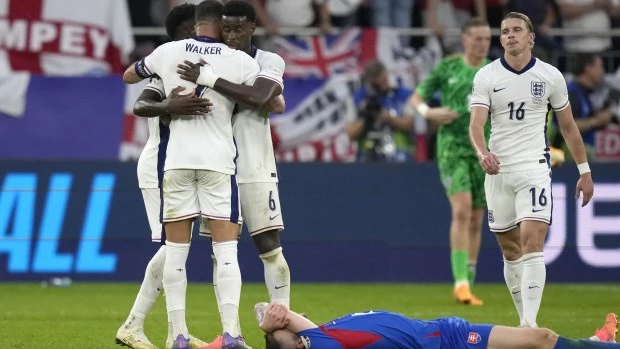 Inglaterra quedaba fuera de la Eurocopa con Eslovaquia, pero lo empató sobre la hora y lo ganó en el tiempo extra