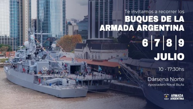 Realizará la Armada una exposición de puertas abiertas 