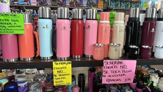 Incautaron termos falsificados por más de 48 millones de pesos