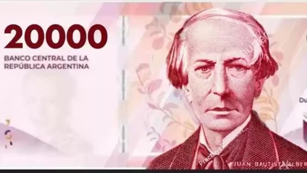 El Banco Central anunció que esperar lanzar los billetes de $20.000 a fines de octubre