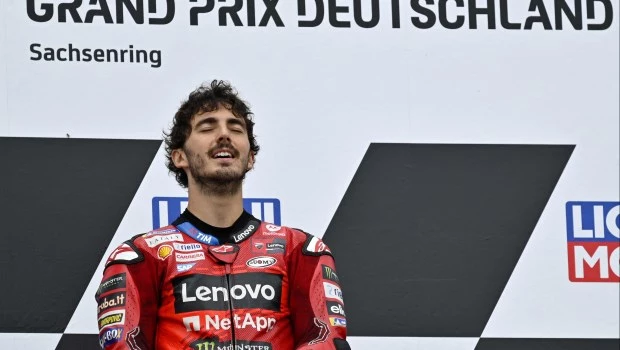 Bagnaia ganó en el MotoGp de Alemania y es el nuevo líder del campeonato