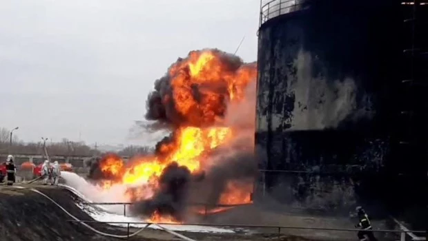 El ataque fue obra de drones del Servicio de Seguridad de Ucrania (SBU). (Foto ilustrativa)