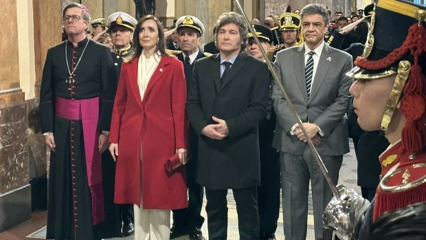 Milei participó junto a su gabinete del Tedeum por el Día de la Independencia
