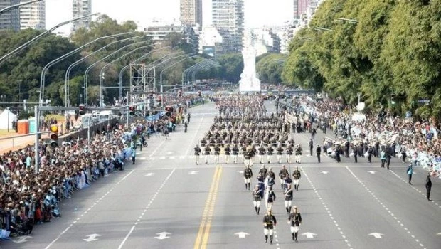Desfile militar: cuáles son las zonas afectadas con cortes de tránsito