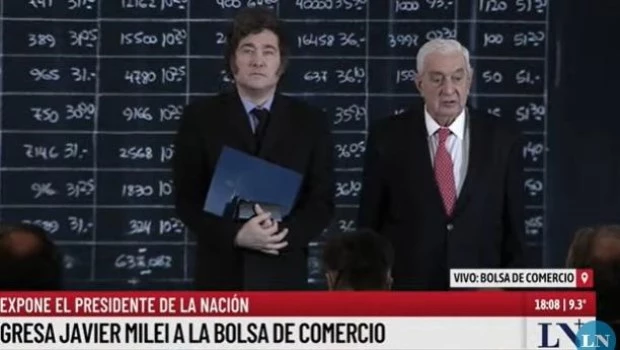 Milei: "Caputo es el mejor ministro de Economía de toda la historia argentina"