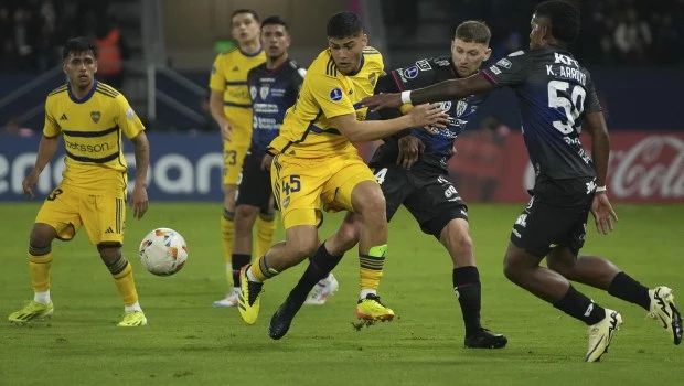 Un Boca diezmado empató sin goles con Independiente del Valle por la Copa Sudamericana