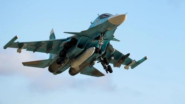 Un cazabombardero ruso Su-34 se estrelló sin causar víctimas