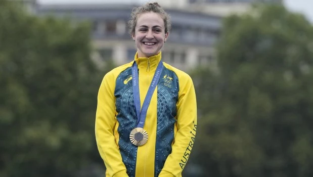 La ciclista australiana Grace Brown campeona olímpica de contrarreloj