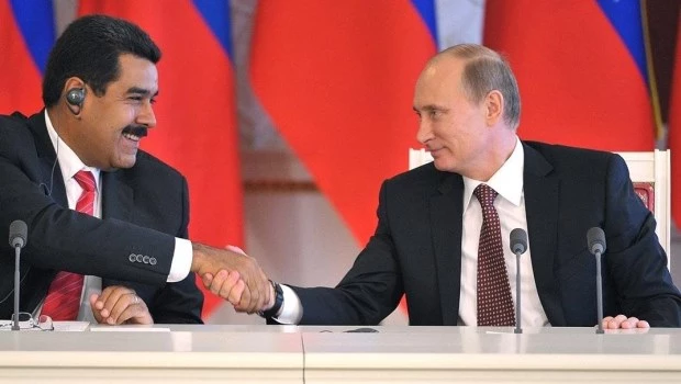 Putin felicita a Maduro por la reelección y le recuerda que es "bienvenido" en Rusia