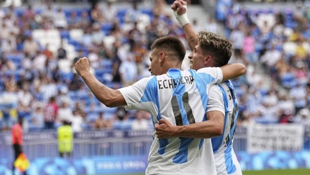 Argentina le ganó a Ucrania y se metió en los cuartos de final donde enfrentará a Francia