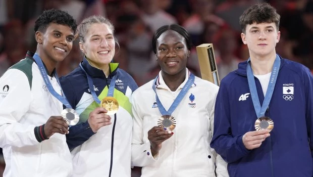 Judo: la eslovena Leski corta el sueño dorado de la mexicana Prisca Awiti, medalla de plata