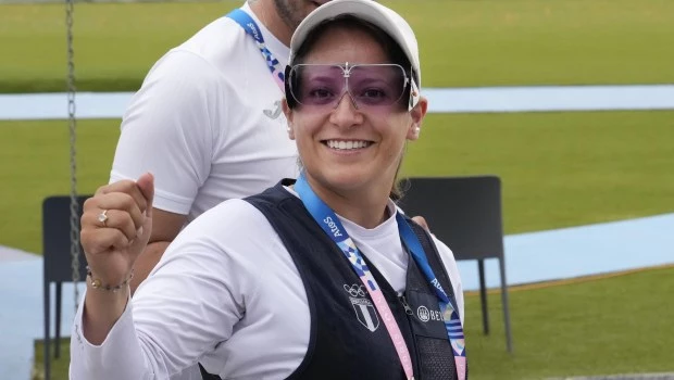 La tiradora Adriana Ruano gana el primer oro de la historia de Guatemala