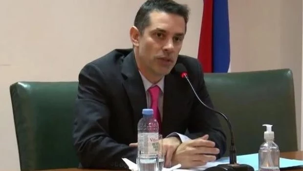 El secretario de Justicia, Sebastián Amerio, llevó la voz del Ejecutivo.
