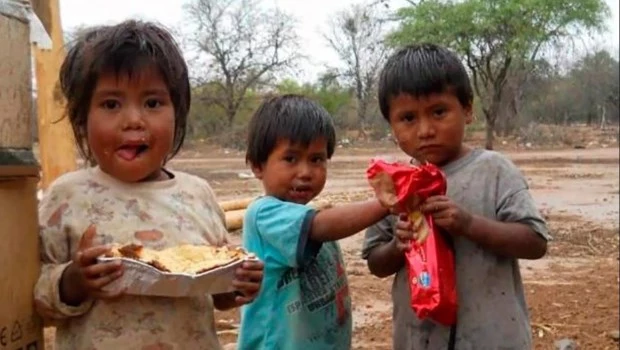 Más de un millón de chicos no reciben cuatro comidas diarias en Argentina