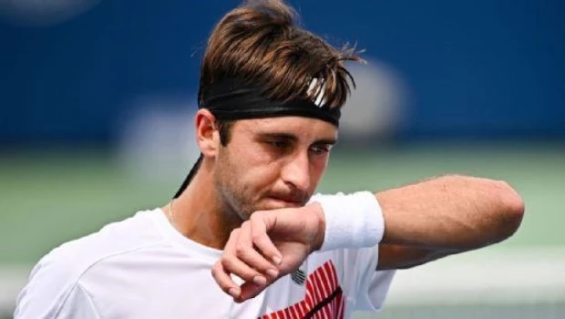 Etcheverry no pudo aprovechar un match point y se despidió de Cincinnati