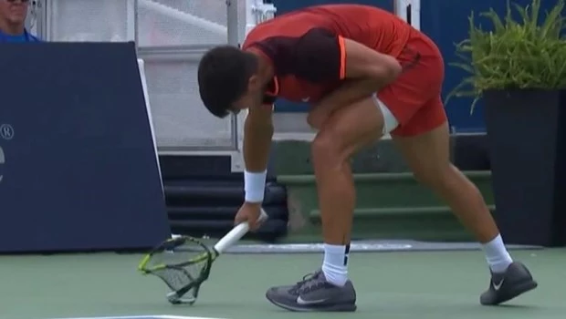 Alcaraz pidió perdón por su actitud en Cincinnati