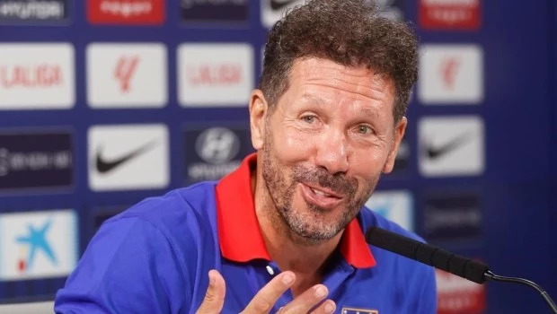 Diego Simeone elogió a Julián Álvarez: "Sus características se acercan al ADN del Atlético Madrid"