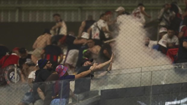 San Lorenzo: liberaron a los detenidos por los incidentes ante Atlético Mineiro 