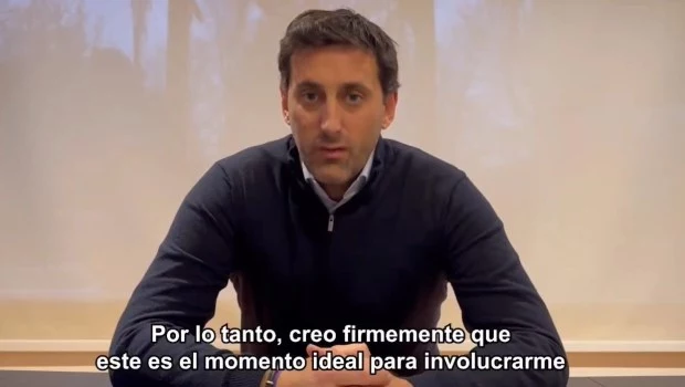 Diego Milito anunció que se postulará para ser presidente de Racing: "Les pido que me acompañen en este sueño"