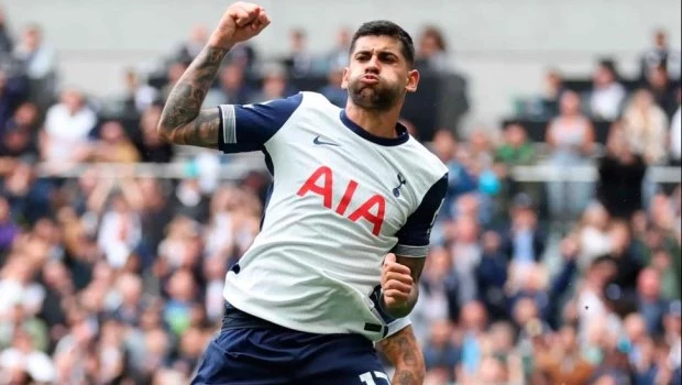 Premier League: gol de Cuti Romero en la goleada del Tottenham sobre Everton