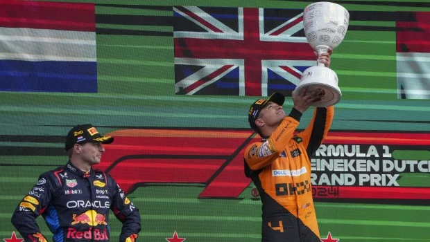 Norris se impuso en la tierra de Verstappen y se ilusiona con pelear el título de la Fórmula 1