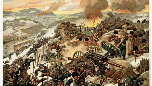 Los últimos días de “La Batalla de Port Arthur” que marcó el comienzo de la Guerra ruso-japonesa.