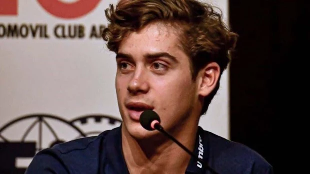 Franco Colapinto dialogó con Noticias Argentinas unas semanas antes de que se confirmara su llegada a la F1.