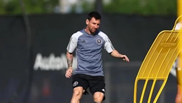 Messi regresó a los entrenamientos del Inter Miami 