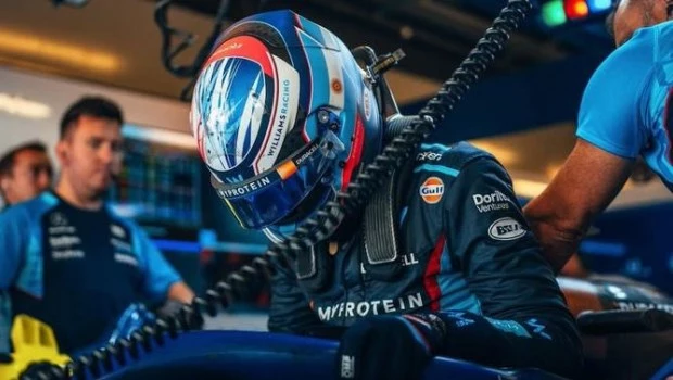 Franco Colapinto debuta como piloto de Fórmula 1: arrancó la segunda tanda de entrenamiento