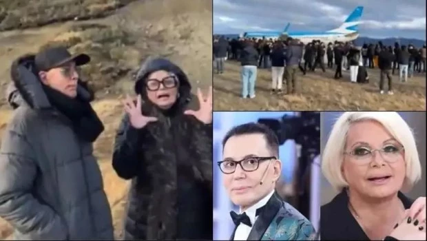 Evacuaron un avión en el que estaban Carmen Barbieri y Marcelo Polino por una amenaza de bomba