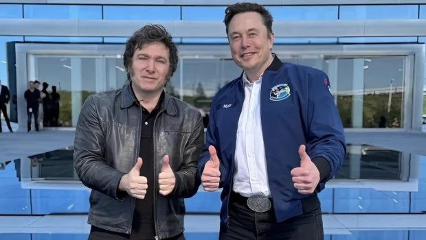 Elon Musk elogió a Javier Milei en medio de la disputa con Brasil