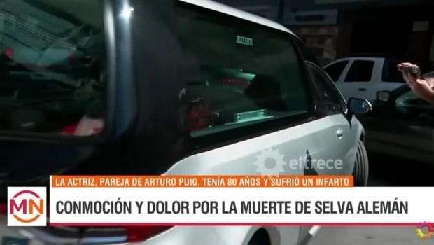 Despidieron en el Cementerio de Chacarita los restos de Selva Alemán 