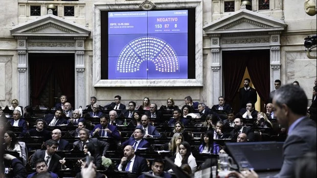 Con un quiebre en la UCR, Diputados ratificó el veto a la ley jubilatoria 