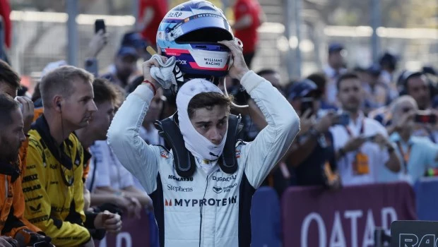 La felicidad de Colapinto: “Es un sueño hecho realidad”