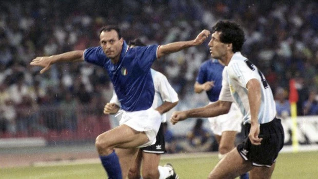 Muere a los 59 años 'Totó' Schillaci, el máximo goleador de Italia 90