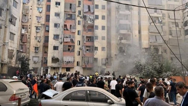 Israel confirmó un "bombardeo selectivo" en Beirut