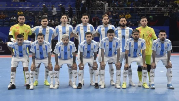 Argentina enfrentará a Croacia en los octavos de final del Mundial de Futsal