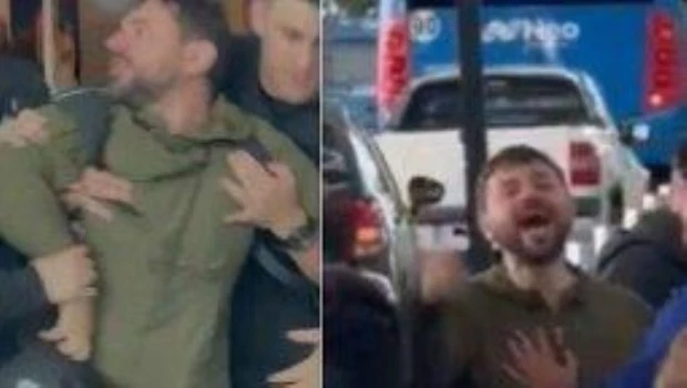 Escándalo con Grabois en Ezeiza tras su viaje a Roma para visitar al Papa: pasajeros lo acusaron de "chorro" y reaccionó