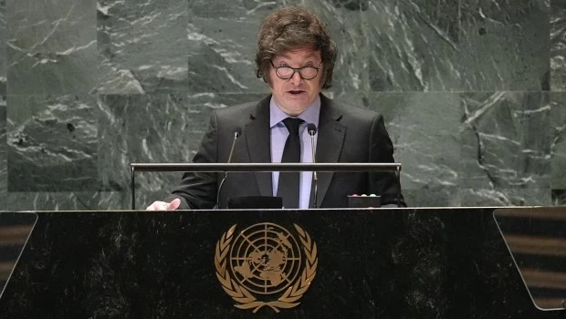 Milei acusó a la ONU de buscar "imponer una agenda ideológica" a los países que la integran