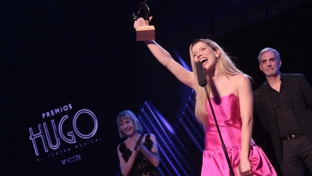 Laurita Fernández compartió el premio de Actuación protagónica femenina con Florencia Peña. (Foto Marcela Russarabian).