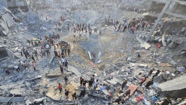 Israel bombardeó el cuartel general de Hezbollah en Beirut