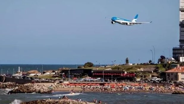 En temporada habrá vuelos directos entre Rosario y Mar del Plata