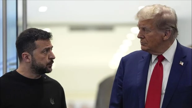 Zelensky y Trump. ARCHIVO