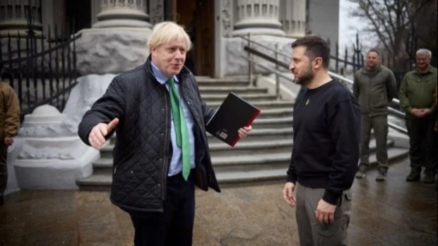 Boris Johnson, Ucrania y las Malvinas