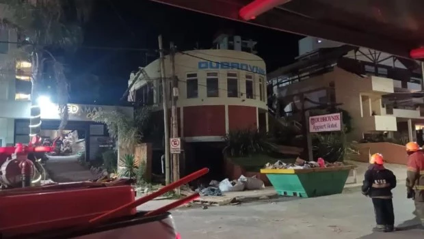 Confirman que "no había gente hospedada" en el lugar