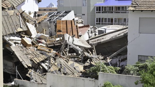 Decretaron tres días de duelo en Villa Gesell por el derrumbe fatal 