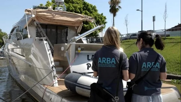 ARBA secuestró una embarcación de lujo por deudas impositivas
