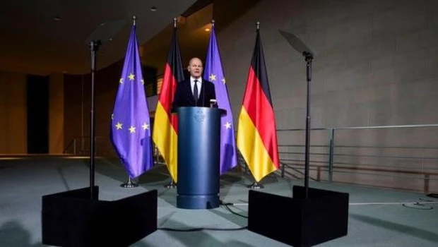 Scholz llama a la unidad en Europa en el 35º aniversario de la caída del muro de Berlín